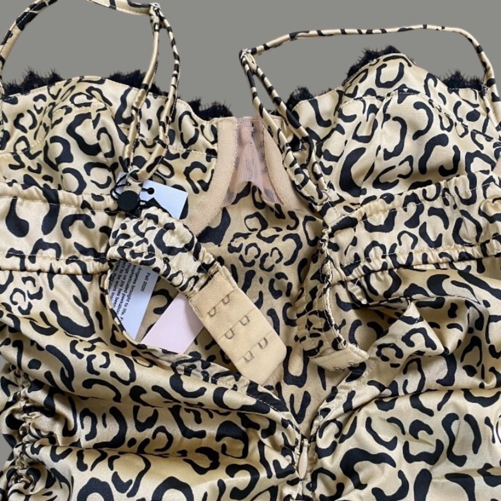 For Love & Lemons cheetah print mini dress - Picture 6 of 8